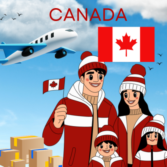 GỬI HÀNG ĐI CANADA