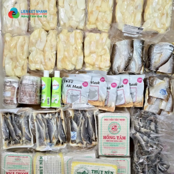 Thực phẩm khô được gửi hàng siêu tốc đi Mỹ